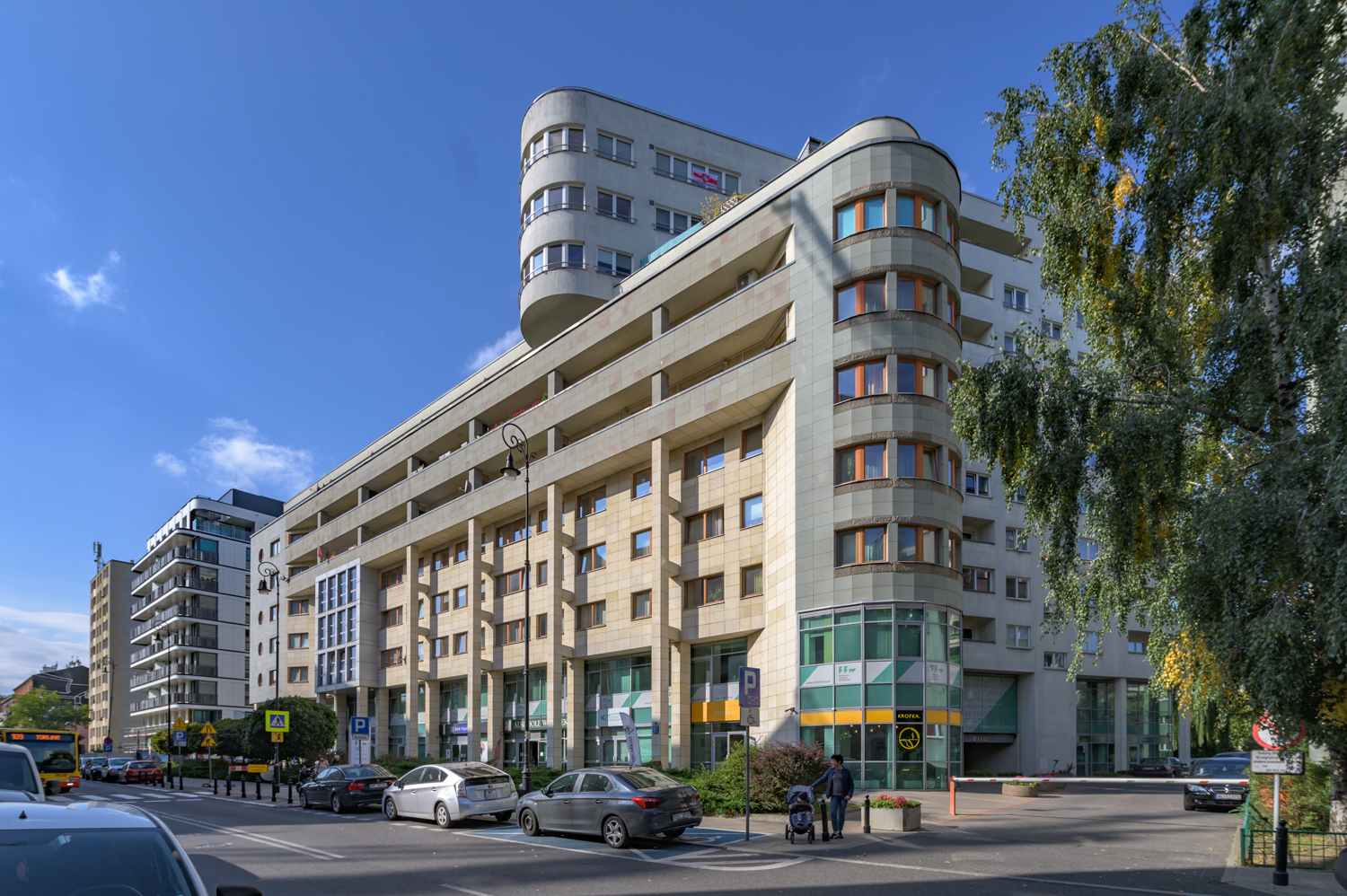 Zdjęcie architektury budynku Budynek mieszkalno-usługowy